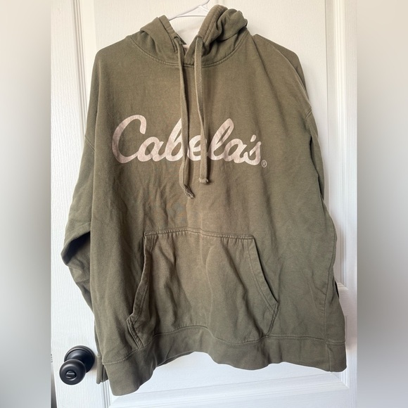 Cabela's Green Pullover Sweater for Outdoor Comfort - Picture 1 of 7